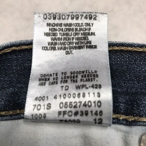 Y2K LEVIS 527 Low Boot Cut Jeans Men 34x34 Distress Denim Blue Cowboy Western - Picture 15 of 16